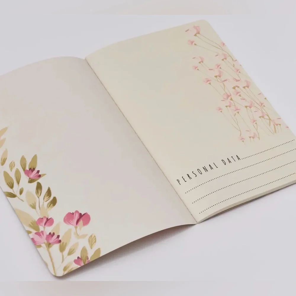 Bruno Visconti Soft Touch Spring Flowers Floral Notebook Journal A5 NEW